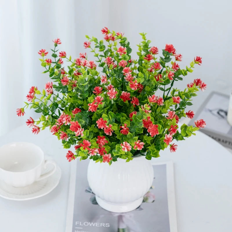 Artificial Eucalyptus Bouquet for Home and Wedding Decor