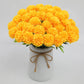 Artificial Chrysanthemum Bouquet Set – 12-Piece Faux Flowers