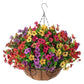 Artificial Eucalyptus Violet Bouquet For Home Decor