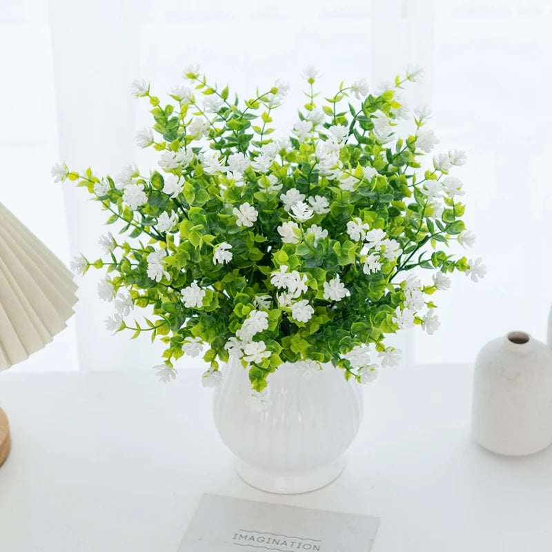 Artificial Eucalyptus Bouquet for Home and Wedding Decor