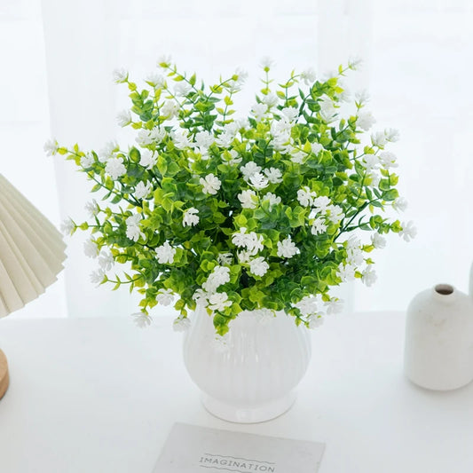 Artificial Eucalyptus Bouquet for Home and Wedding Decor