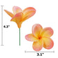 Artificial Plumeria Flower Stems Set – Real-Touch Frangipani