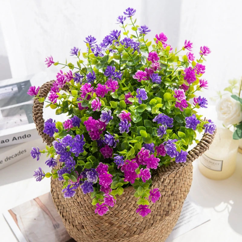 Artificial Eucalyptus Bouquet for Home and Wedding Decor