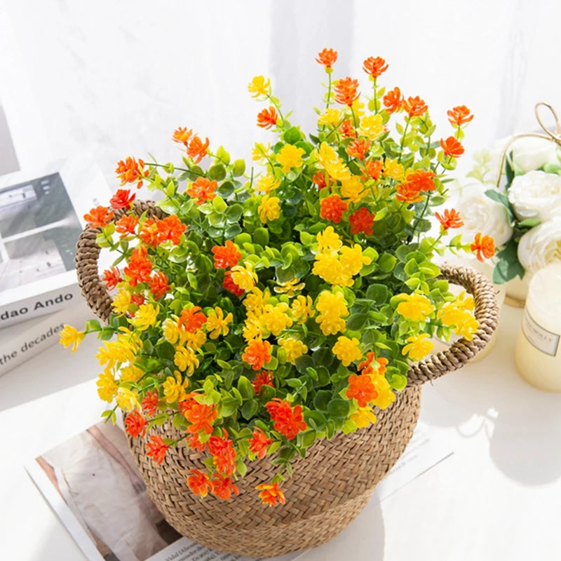 Artificial Eucalyptus Bouquet for Home and Wedding Decor
