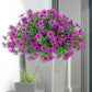 Artificial Eucalyptus Violet Bouquet For Home Decor